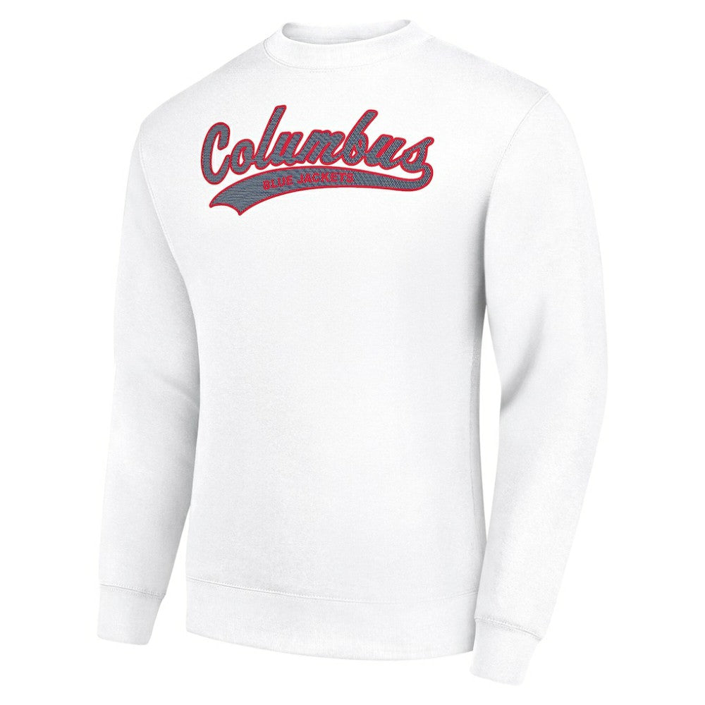 Columbus Blue Jackets Starter  Tailsweep City Pullover Sweatshirt For Sale