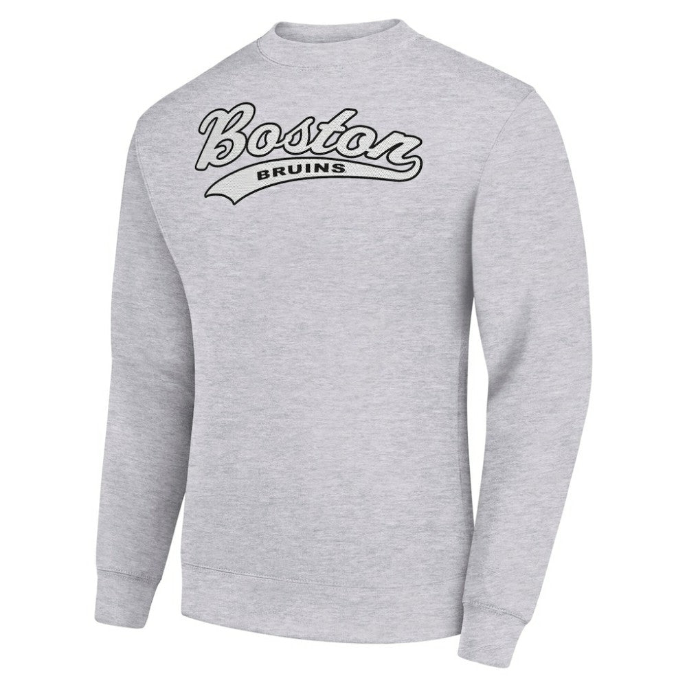 Boston Bruins Starter  Tailsweep City Pullover Sweatshirt Discount