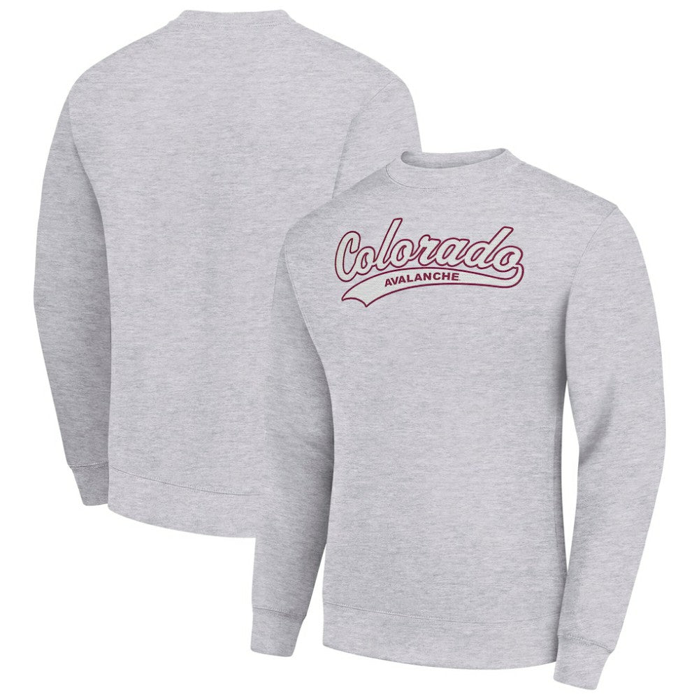 Colorado Avalanche Starter  Tailsweep City Pullover Sweatshirt Sale