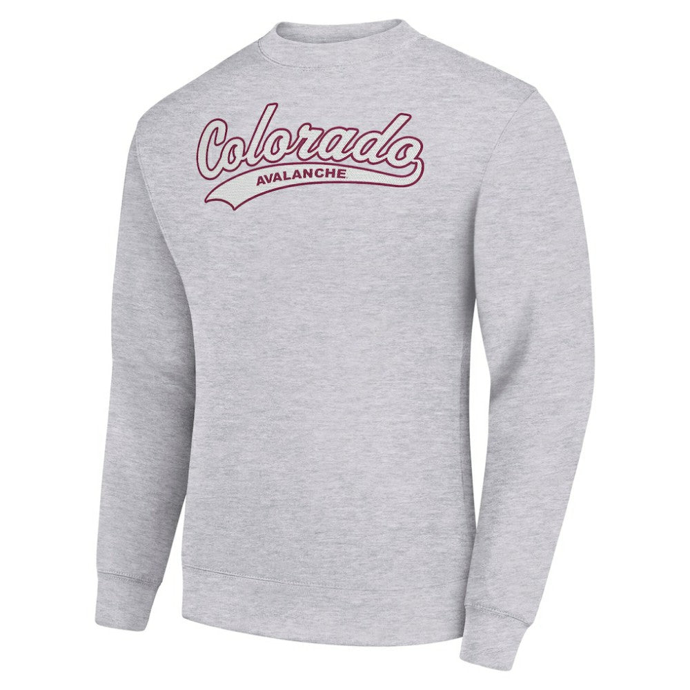 Colorado Avalanche Starter  Tailsweep City Pullover Sweatshirt Sale