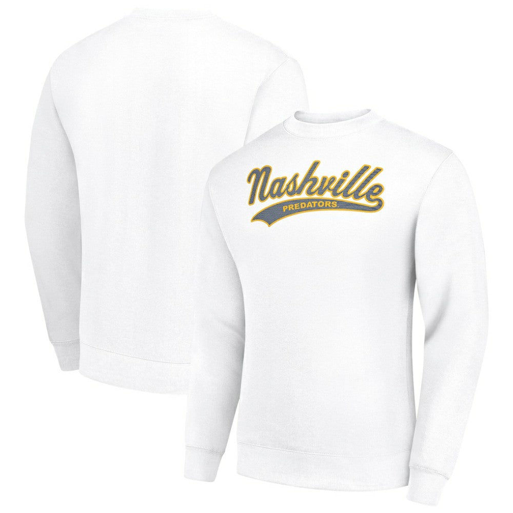 Nashville Predators Starter  Tailsweep City Pullover Sweatshirt Sale