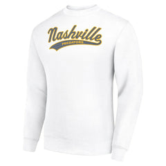 Nashville Predators Starter  Tailsweep City Pullover Sweatshirt Sale