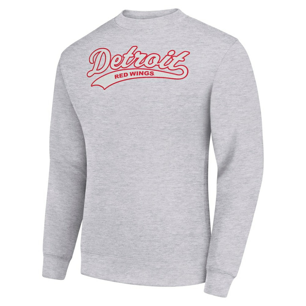 Detroit Red Wings Starter  Tailsweep City Pullover Sweatshirt Online