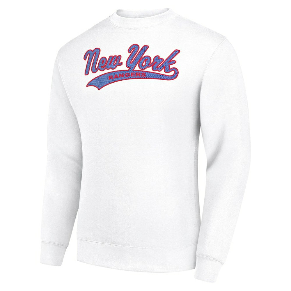 New York Rangers Starter  Tailsweep City Pullover Sweatshirt Outlet