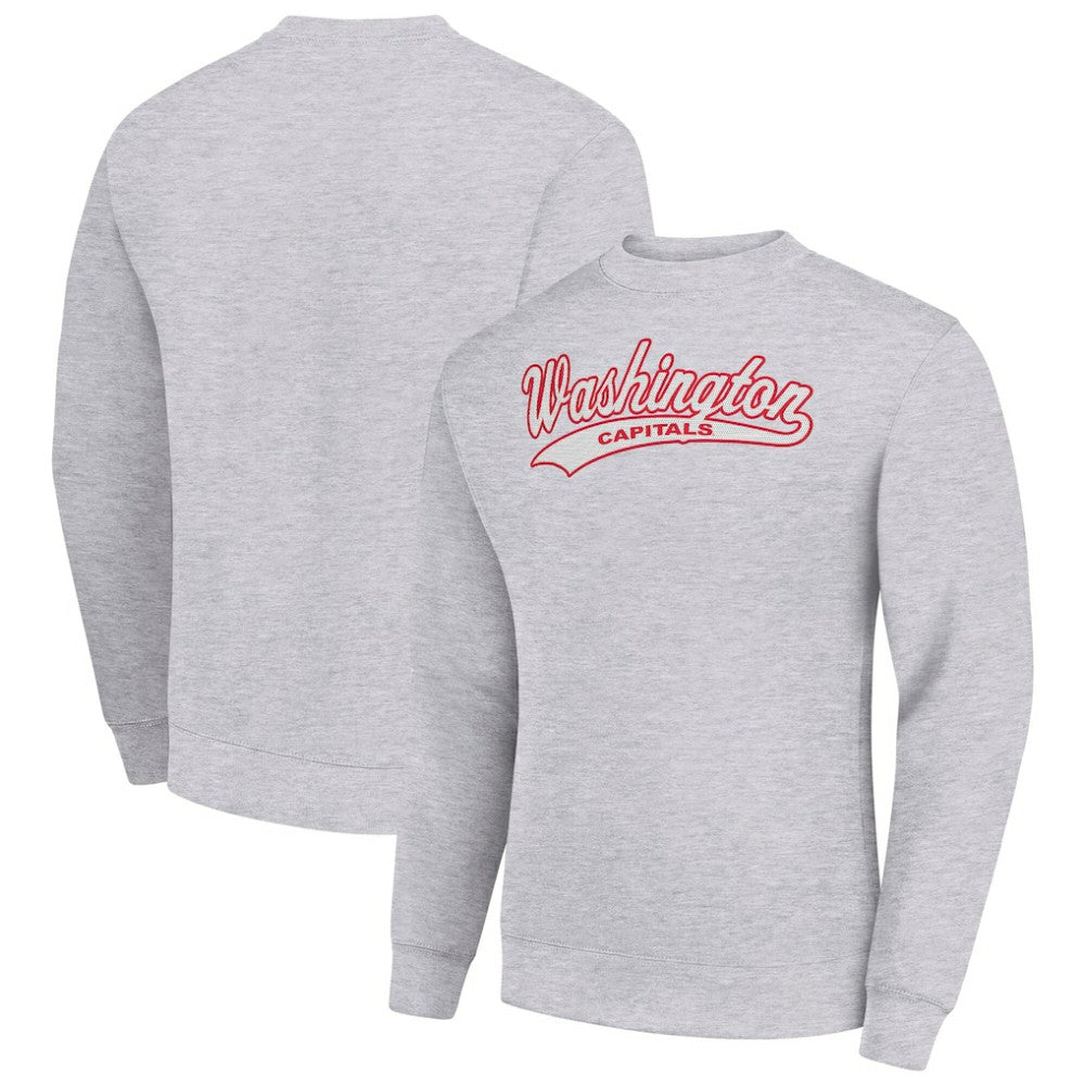 Washington Capitals Starter  Tailsweep City Pullover Sweatshirt On Sale