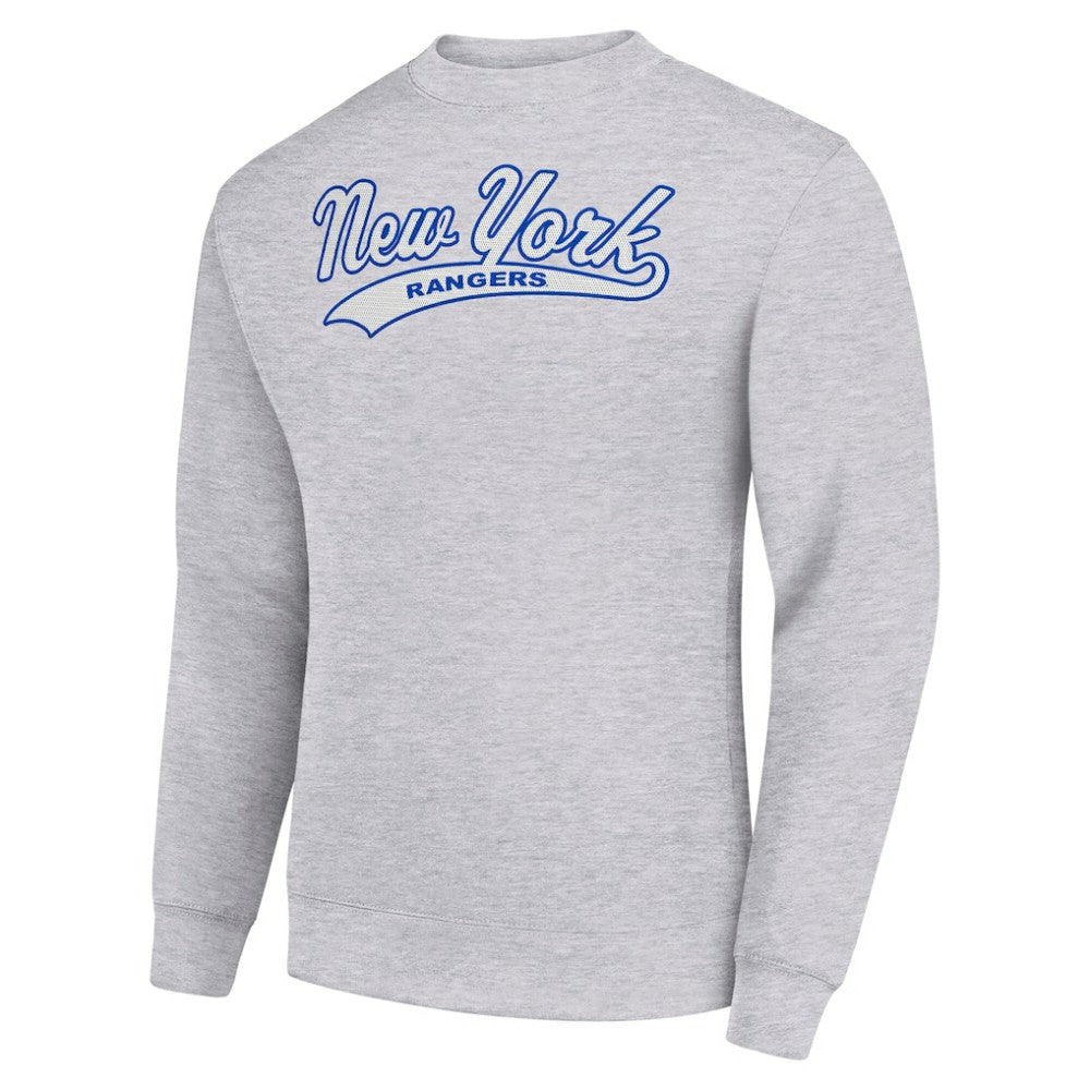 New York Rangers Starter  Tailsweep City Pullover Sweatshirt For Sale