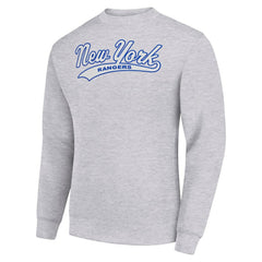 New York Rangers Starter  Tailsweep City Pullover Sweatshirt For Sale