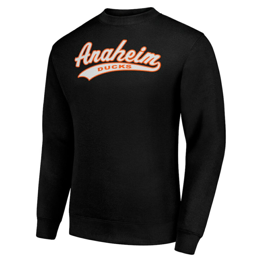 Anaheim Ducks Starter  Tailsweep City Pullover Sweatshirt Online