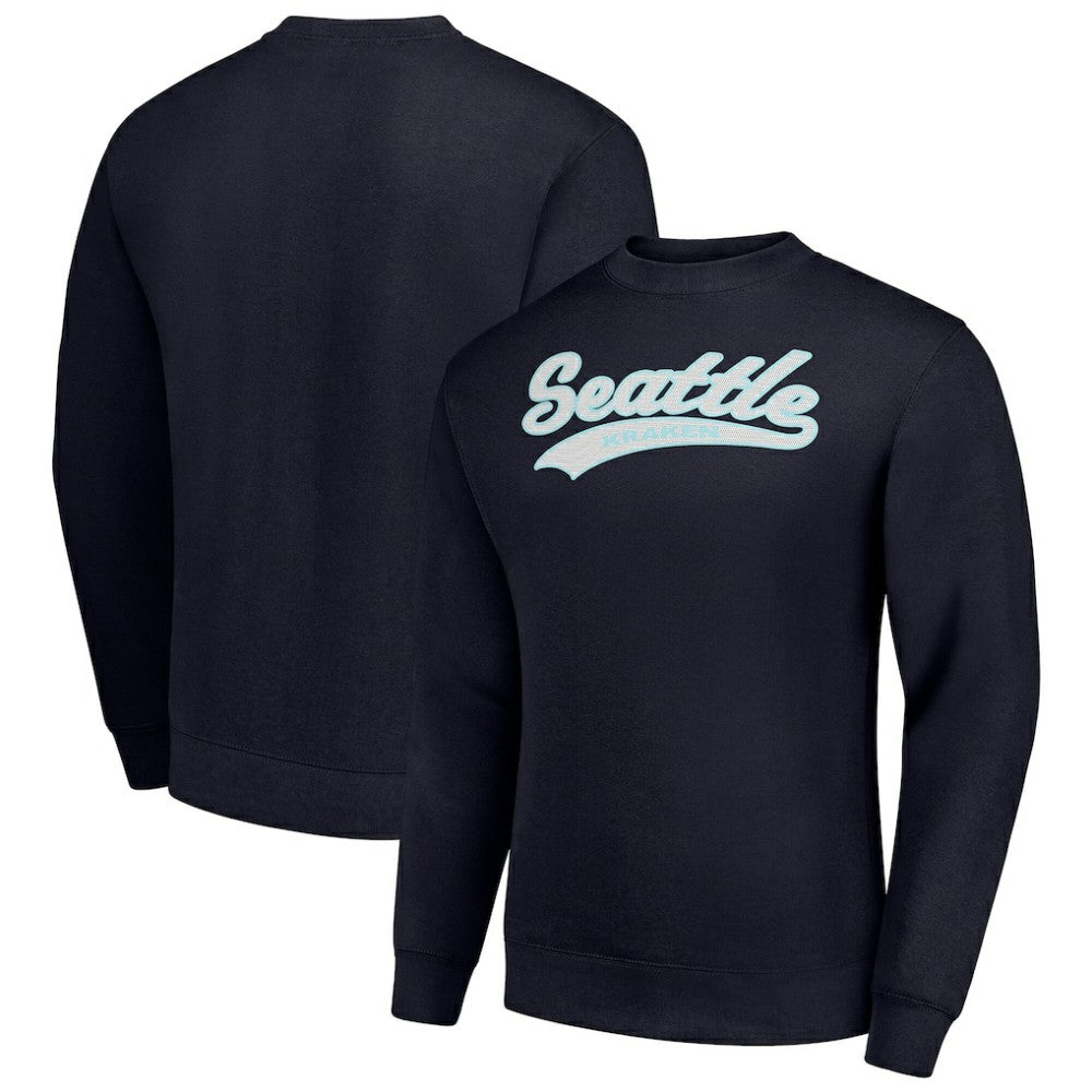 Seattle Kraken Starter  Tailsweep City Pullover Sweatshirt On Sale