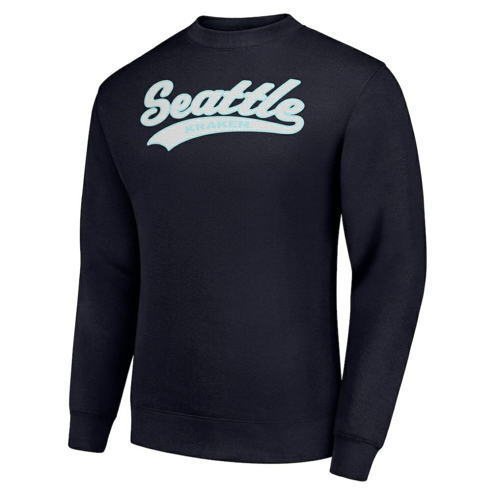 Seattle Kraken Starter  Tailsweep City Pullover Sweatshirt On Sale