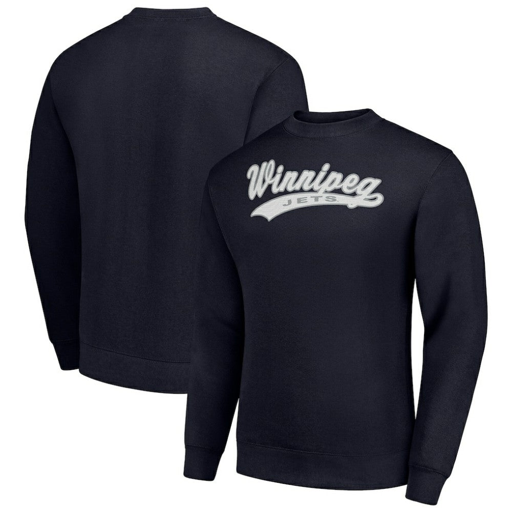 Winnipeg Jets Starter  Tailsweep City Pullover Sweatshirt For Sale
