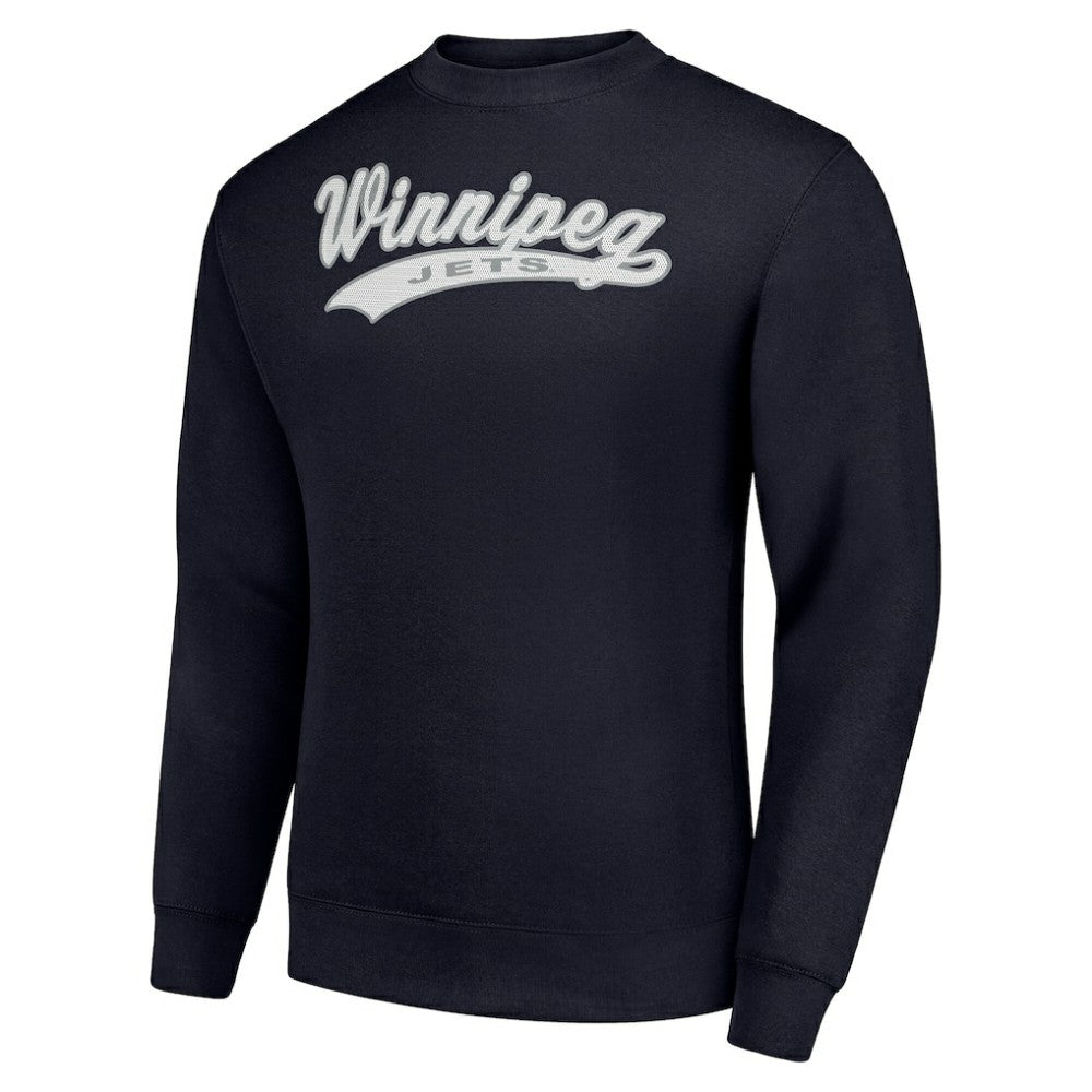 Winnipeg Jets Starter  Tailsweep City Pullover Sweatshirt For Sale