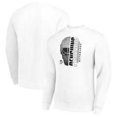 Pittsburgh Penguins Starter  Half Helmet Team Logo Pullover Sweatshirt Outlet