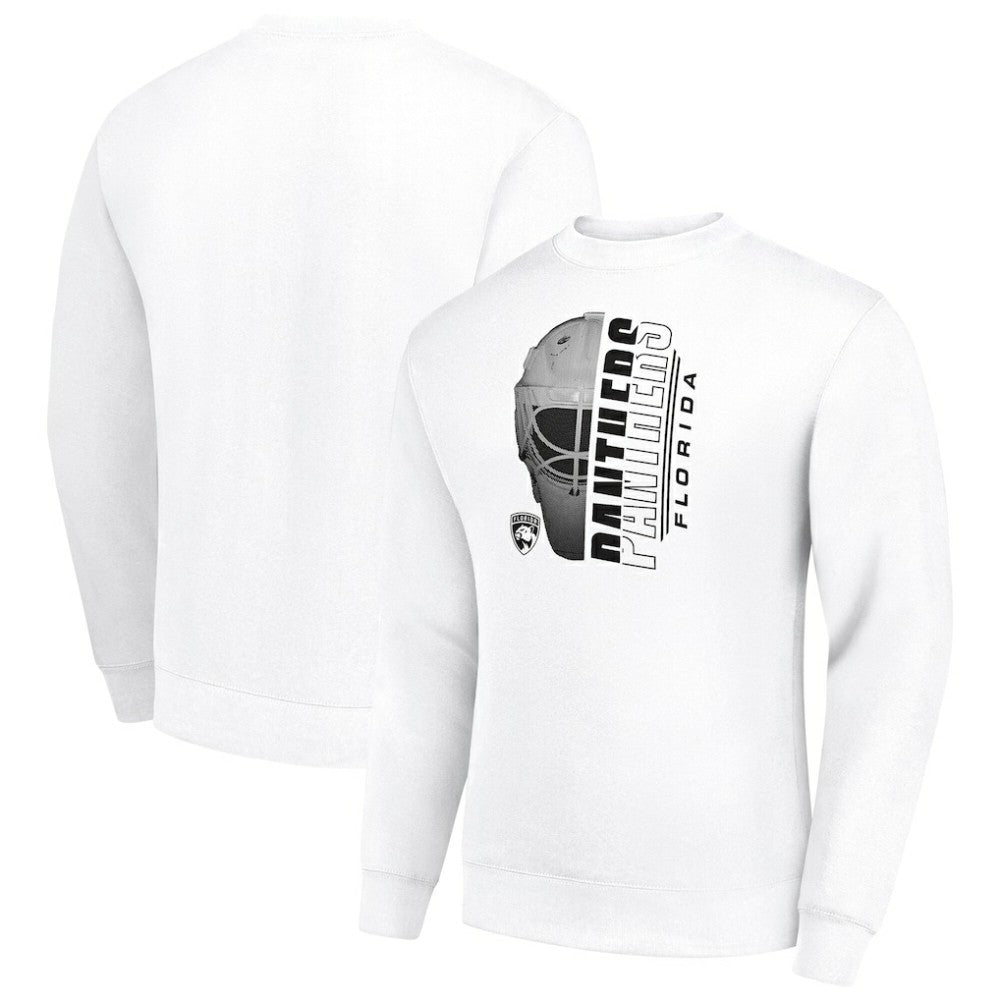 Florida Panthers Starter  Half Helmet Team Logo Pullover Sweatshirt Discount