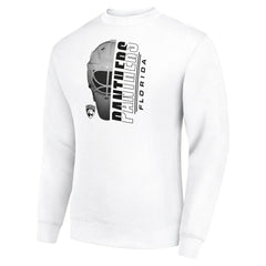 Florida Panthers Starter  Half Helmet Team Logo Pullover Sweatshirt Discount