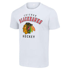 Chicago Blackhawks Starter Logo T-Shirt Discount