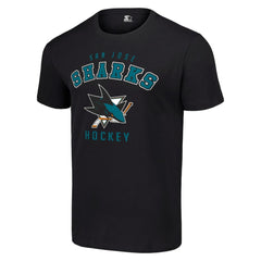 San Jose Sharks Starter Logo T-Shirt On Sale