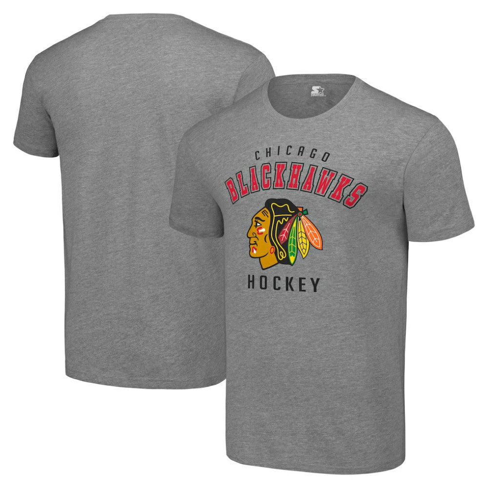 Chicago Blackhawks Starter Logo T-Shirt Sale