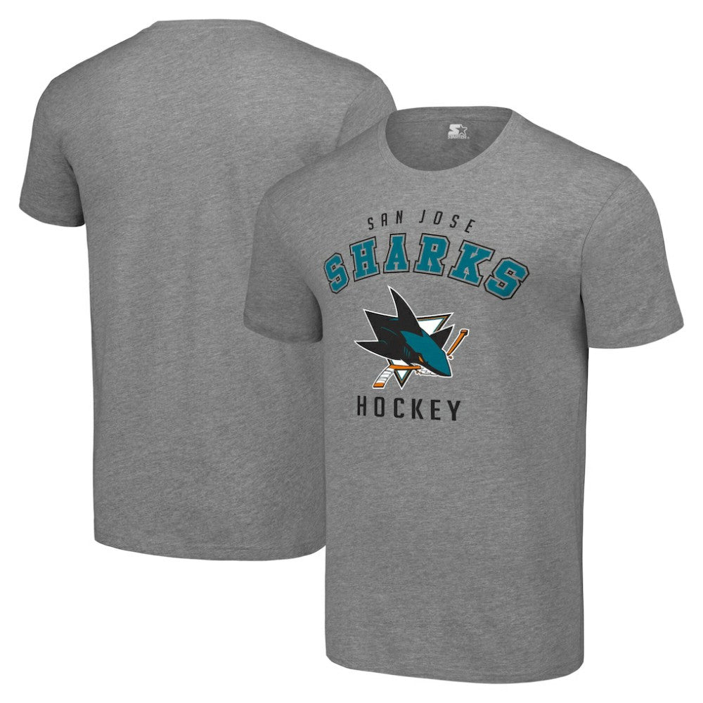 San Jose Sharks Starter Logo T-Shirt For Sale