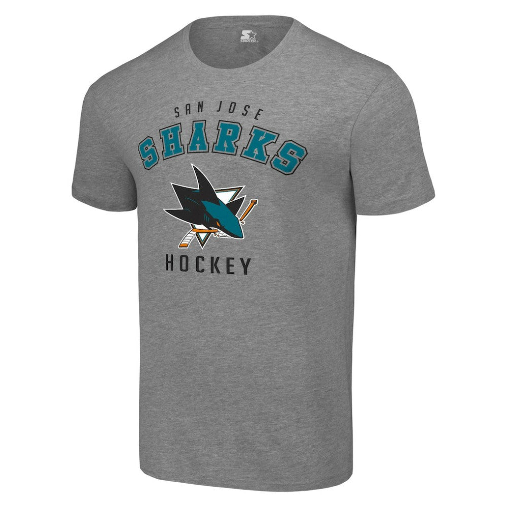 San Jose Sharks Starter Logo T-Shirt For Sale