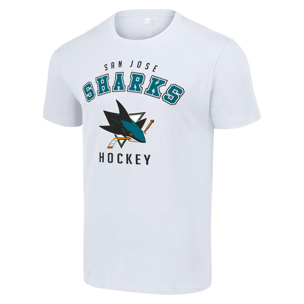 San Jose Sharks Starter Logo T-Shirt Outlet