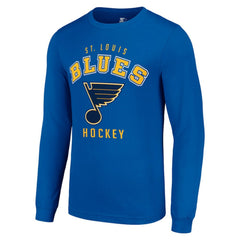 St. Louis Blues Starter Logo Long Sleeve T-Shirt Discount