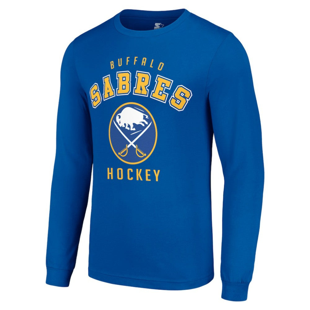 Buffalo Sabres Starter Logo Long Sleeve T-Shirt Discount