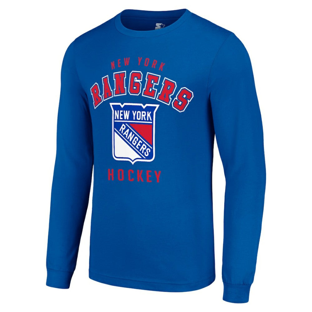 New York Rangers Starter Logo Long Sleeve T-Shirt Outlet