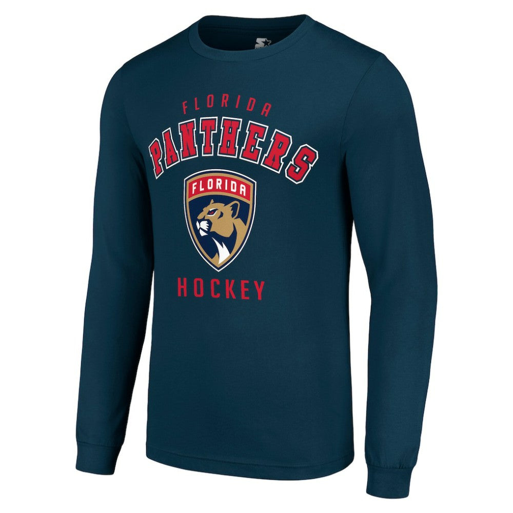 Florida Panthers Starter Logo Long Sleeve T-Shirt Discount