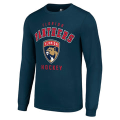 Florida Panthers Starter Logo Long Sleeve T-Shirt Discount