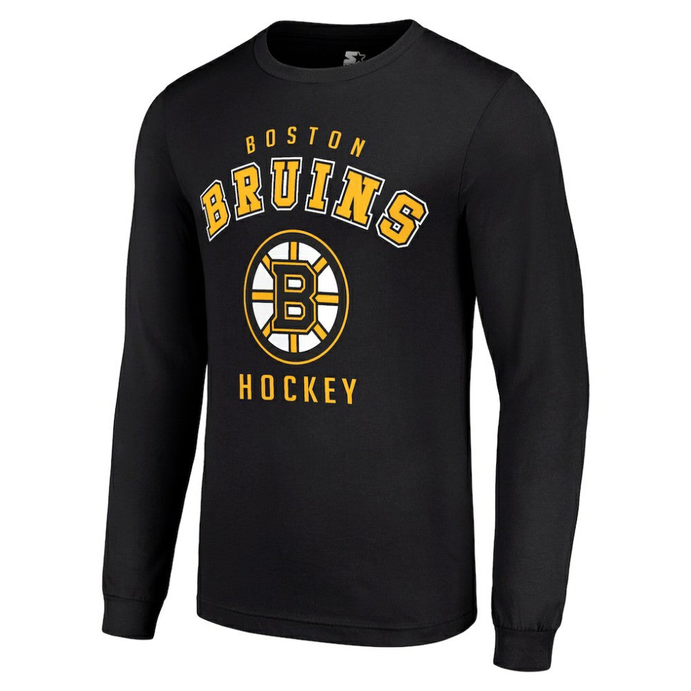 Boston Bruins Starter Logo Long Sleeve T-Shirt Outlet