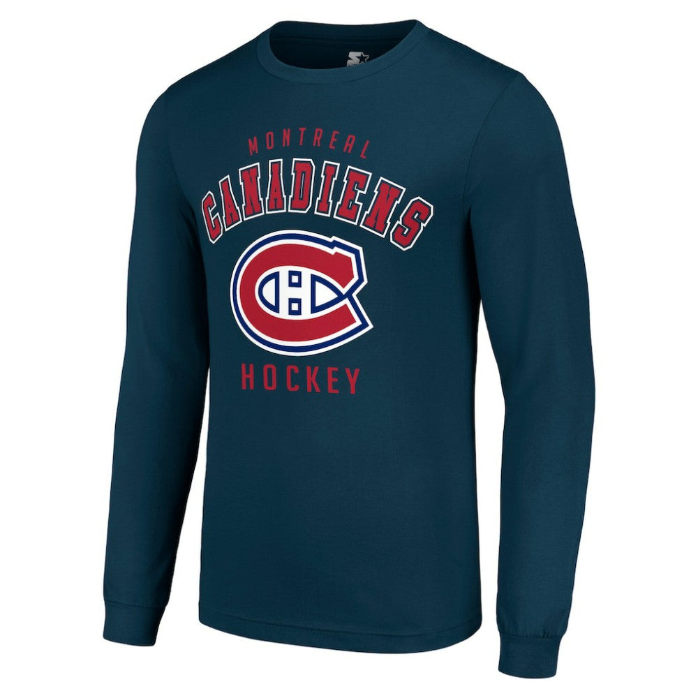 Montreal Canadiens Starter Logo Long Sleeve T-Shirt Sale