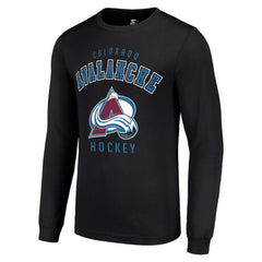 Colorado Avalanche Starter Logo Long Sleeve T-Shirt For Sale