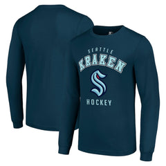 Seattle Kraken Starter Logo Long Sleeve T-Shirt Sale