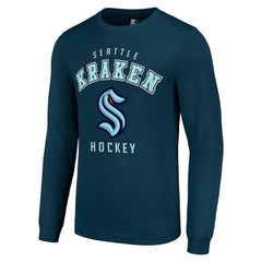 Seattle Kraken Starter Logo Long Sleeve T-Shirt Sale