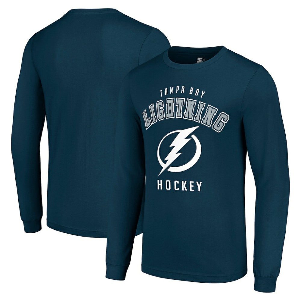 Tampa Bay Lightning Starter Logo Long Sleeve T-Shirt Outlet