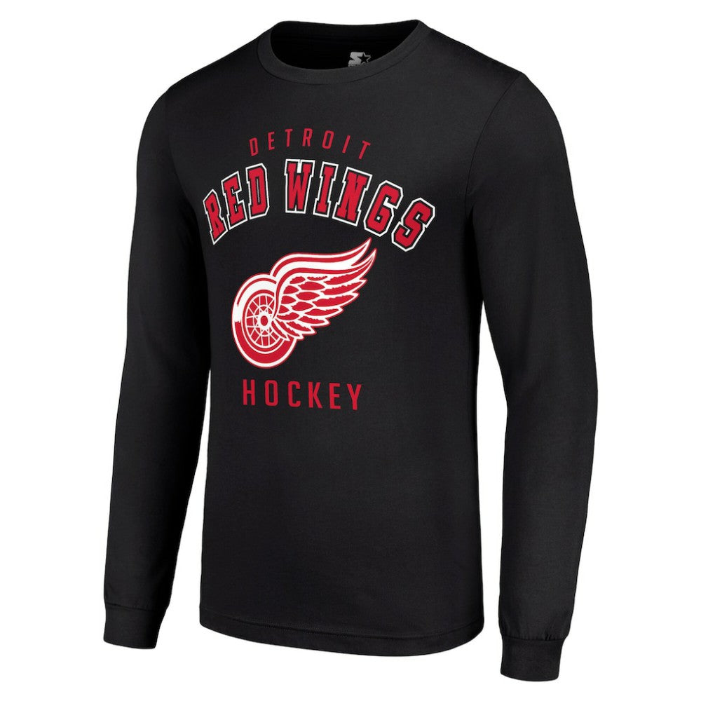 Detroit Red Wings Starter Logo Long Sleeve T-Shirt Outlet
