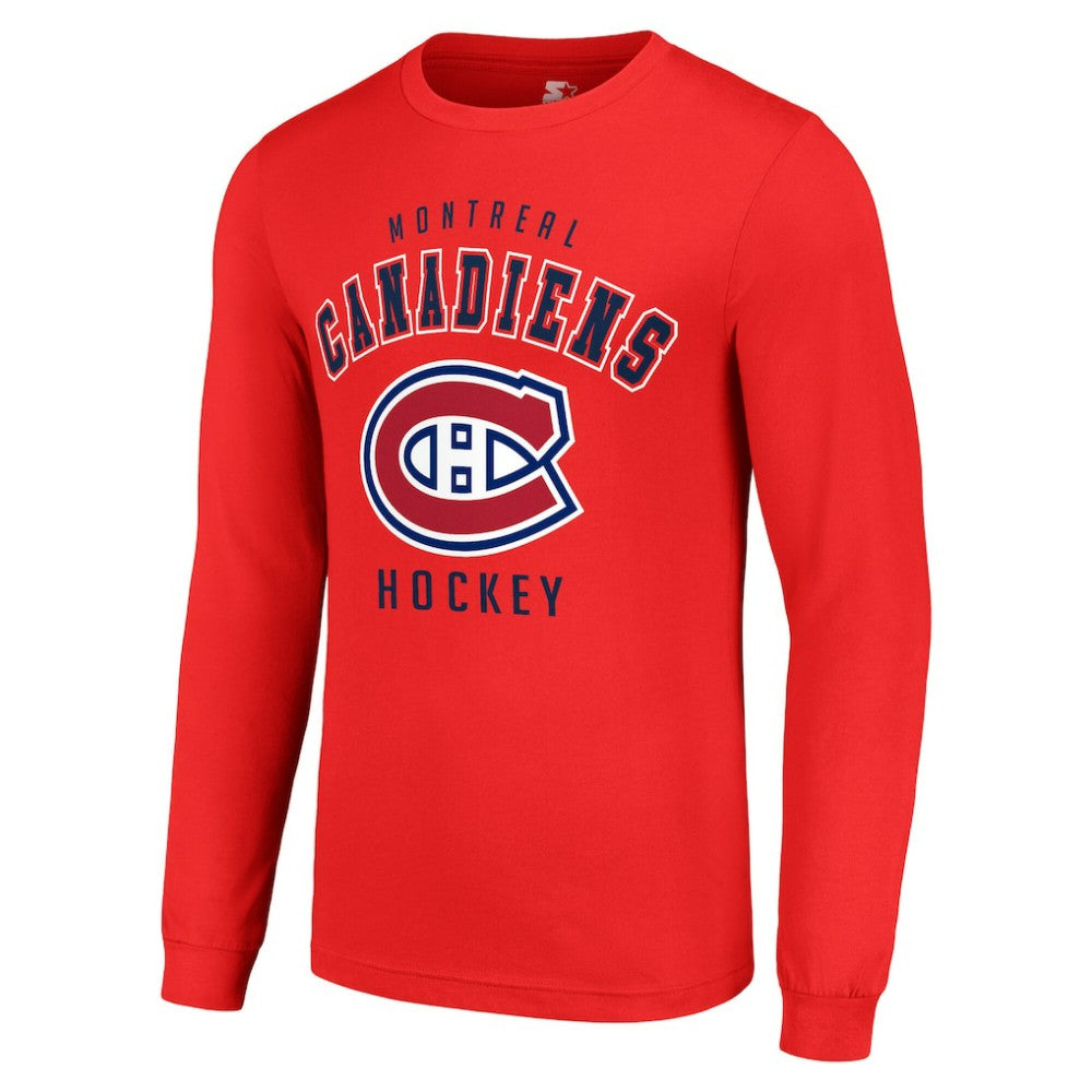 Montreal Canadiens Starter Logo Long Sleeve T-Shirt Outlet