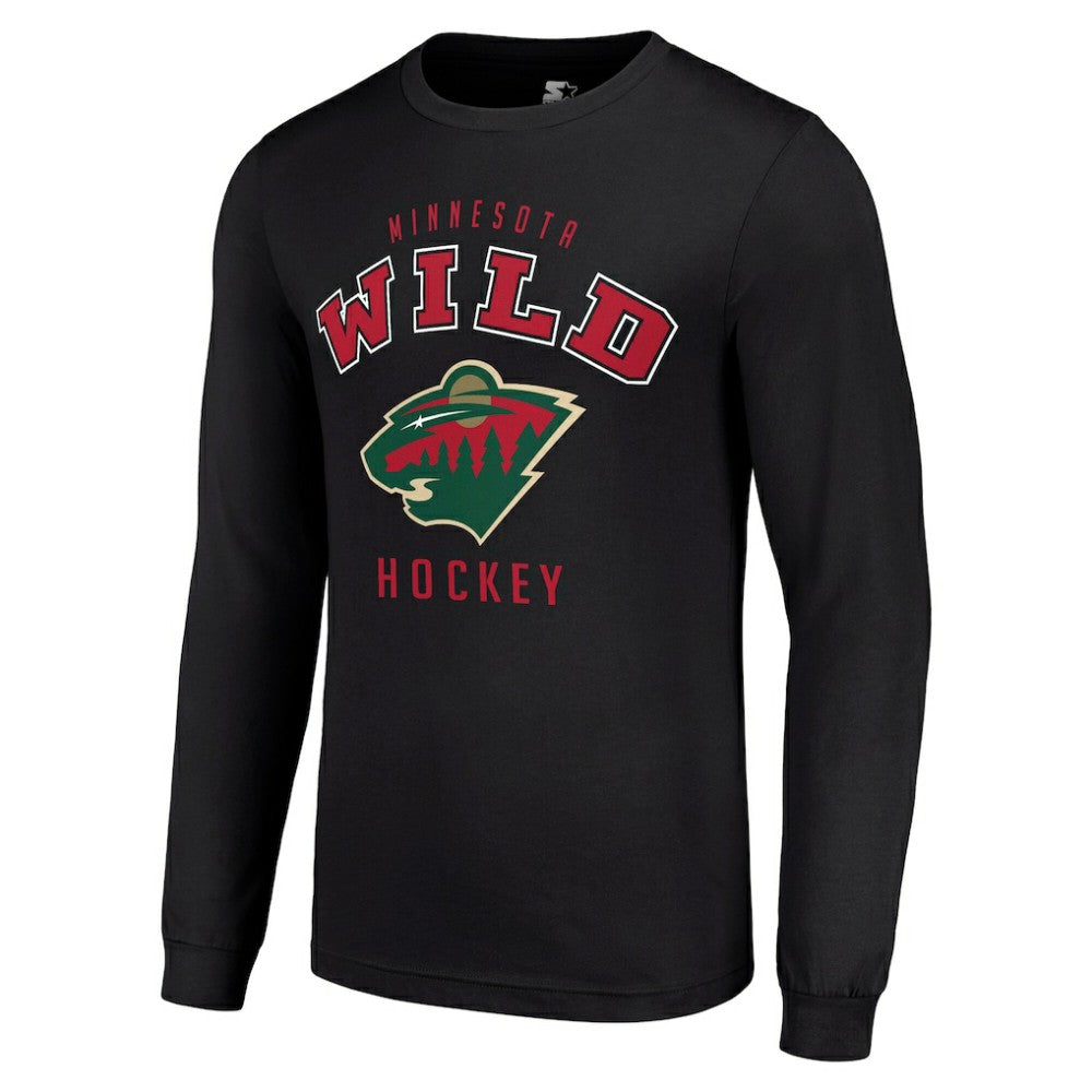 Minnesota Wild Starter Logo Long Sleeve T-Shirt Sale
