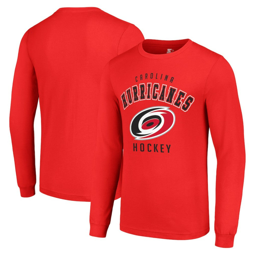 Carolina Hurricanes Starter Logo Long Sleeve T-Shirt On Sale