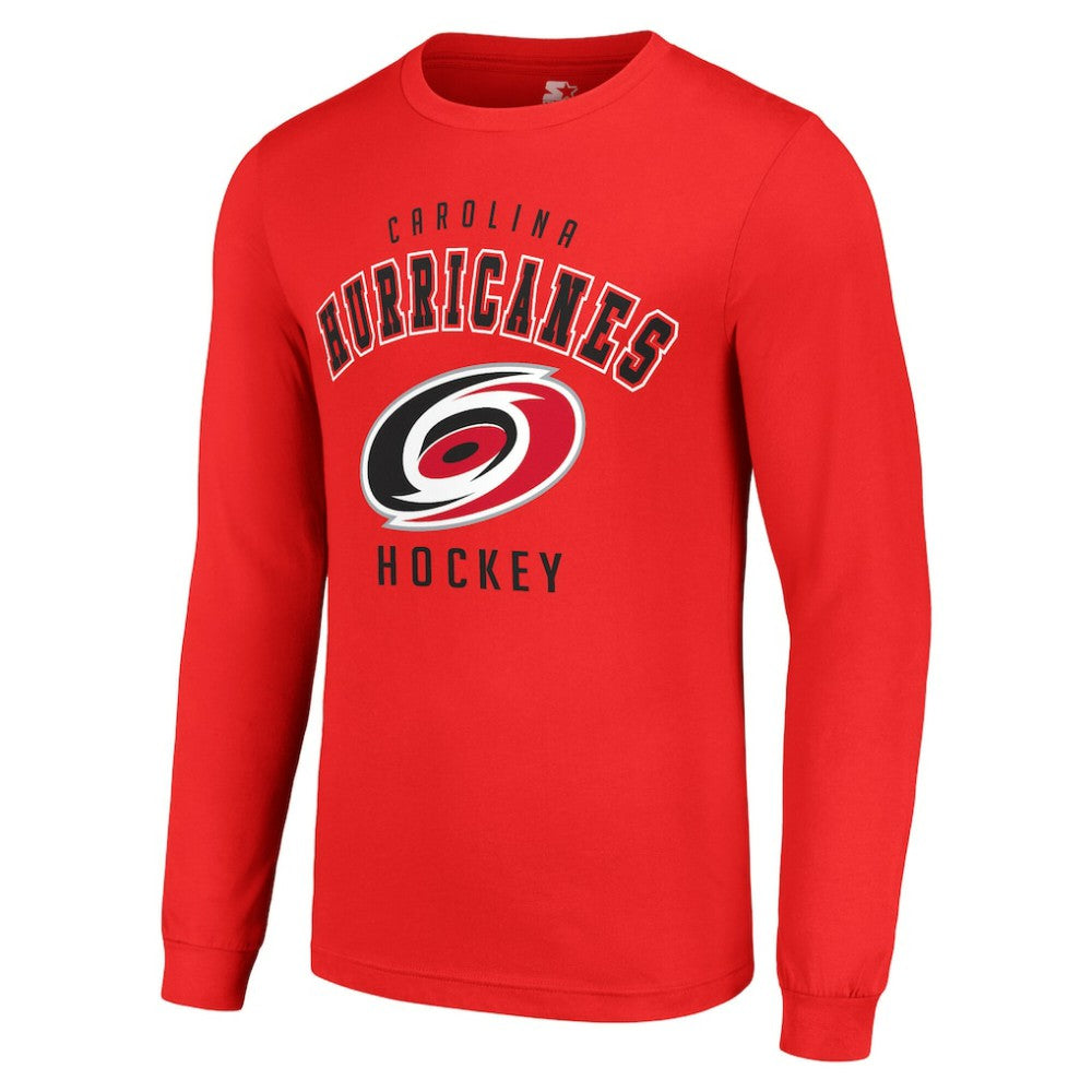 Carolina Hurricanes Starter Logo Long Sleeve T-Shirt On Sale