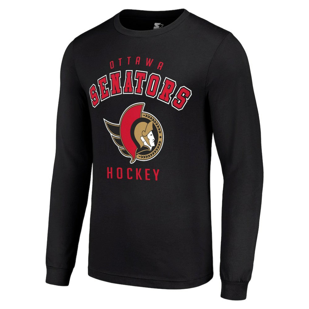Ottawa Senators Starter Logo Long Sleeve T-Shirt For Sale