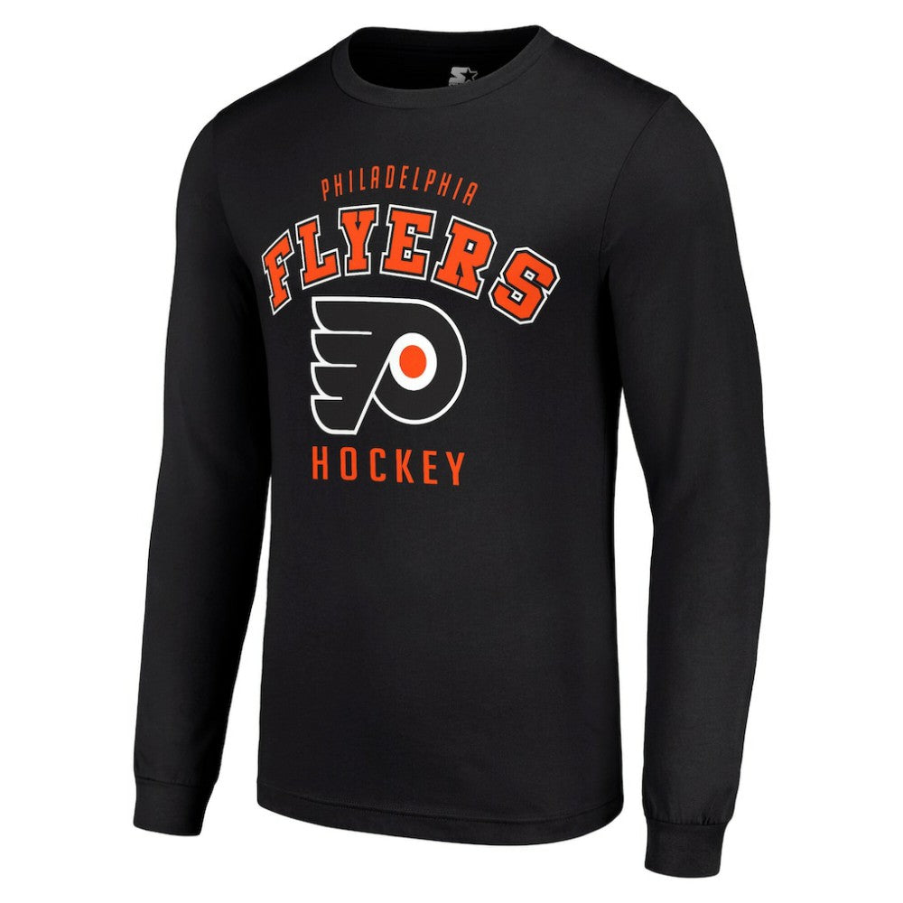 Philadelphia Flyers Starter Logo Long Sleeve T-Shirt On Sale