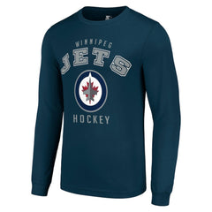 Winnipeg Jets Starter Logo Long Sleeve T-Shirt For Sale