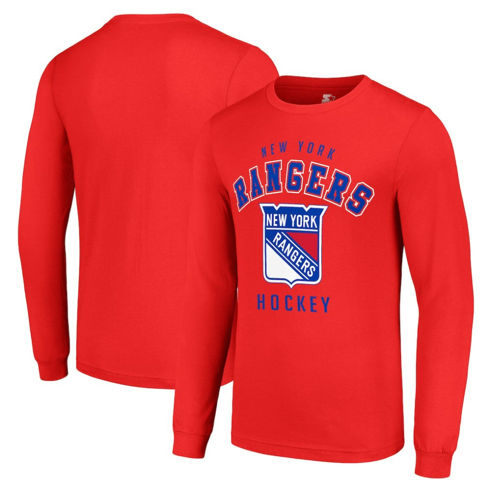 New York Rangers Starter Logo Long Sleeve T-Shirt Discount