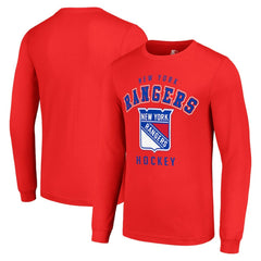 New York Rangers Starter Logo Long Sleeve T-Shirt Discount