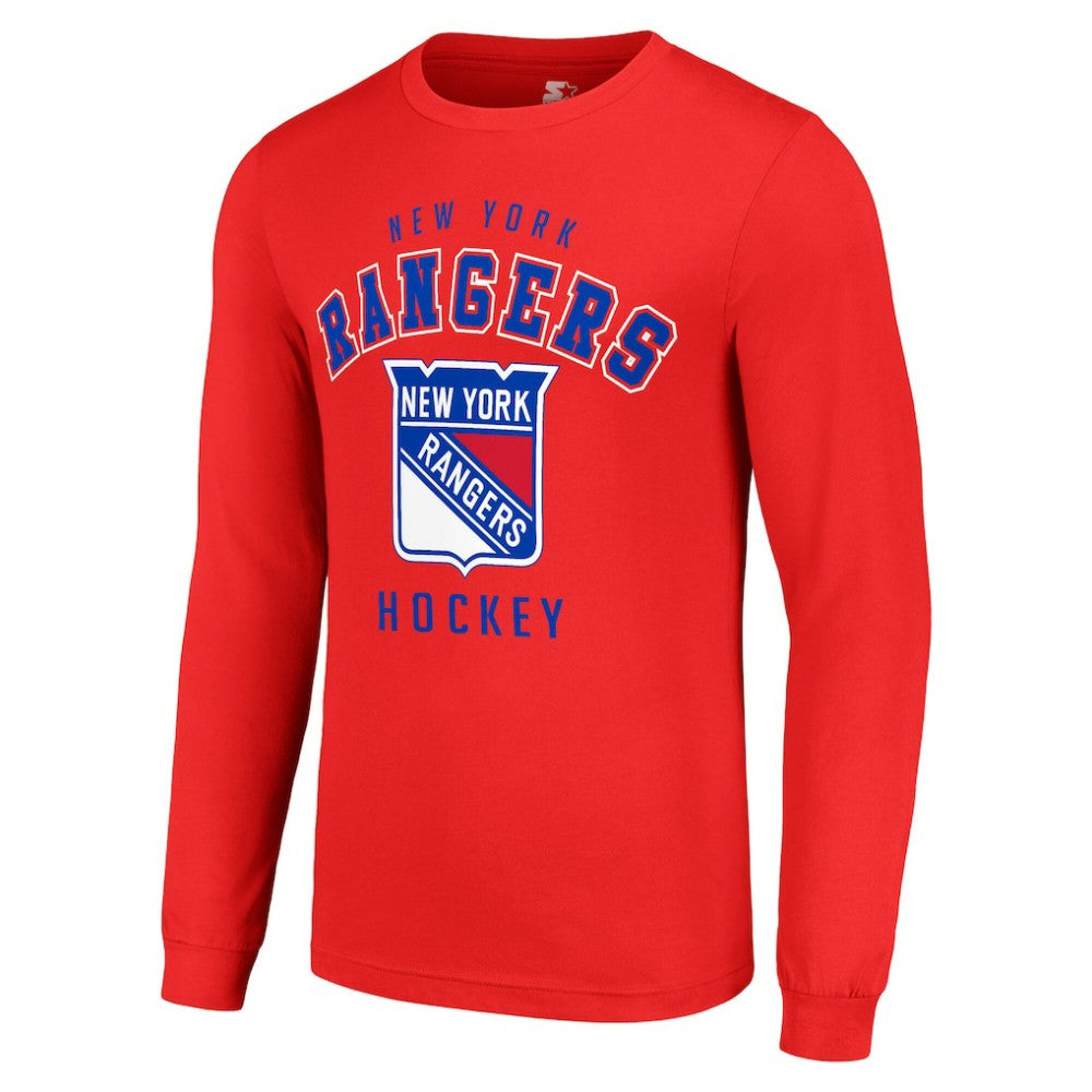 New York Rangers Starter Logo Long Sleeve T-Shirt Discount