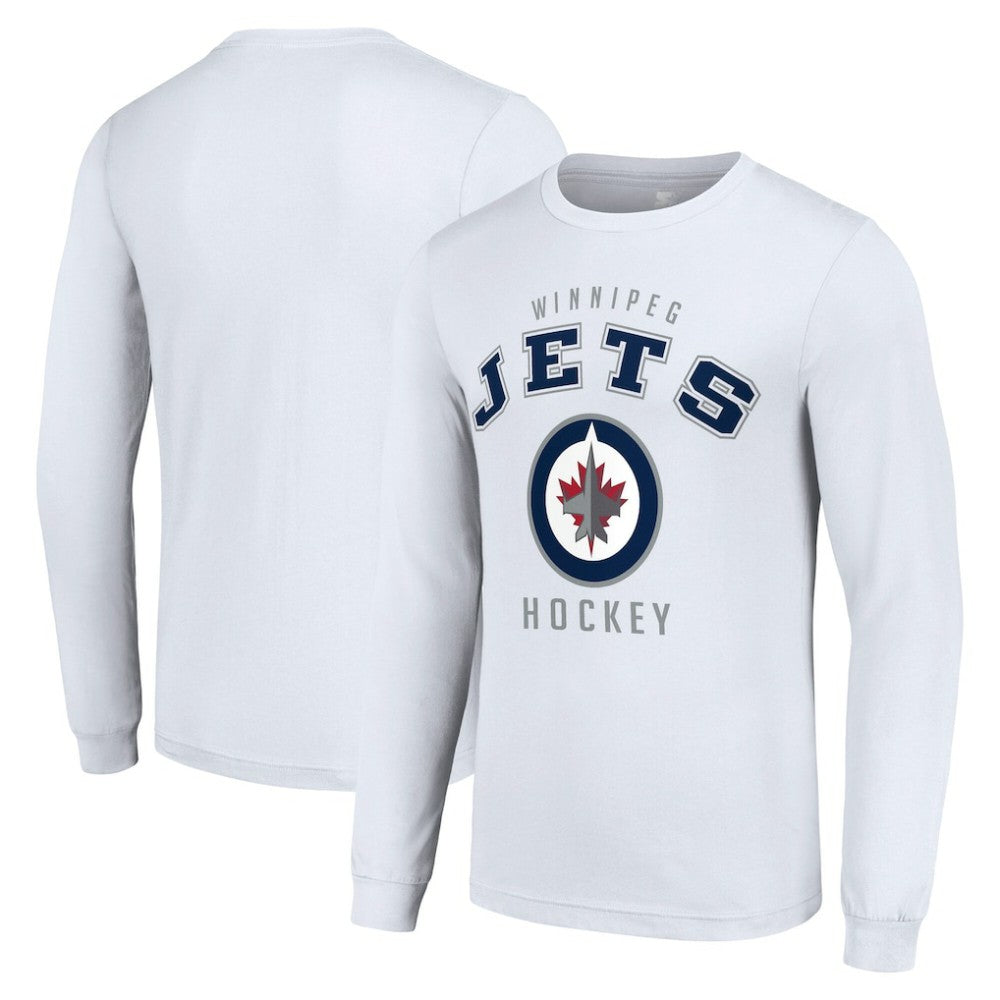 Winnipeg Jets Starter Logo Long Sleeve T-Shirt Outlet