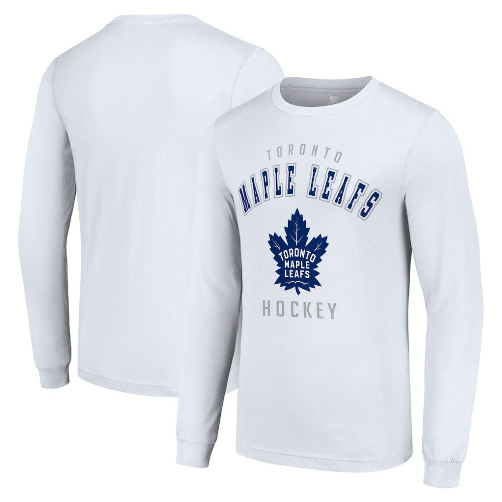 Toronto Maple Leafs Starter Logo Long Sleeve T-Shirt For Sale