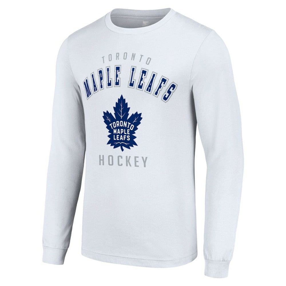Toronto Maple Leafs Starter Logo Long Sleeve T-Shirt For Sale